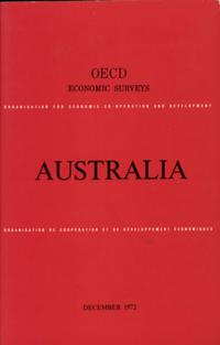 OECD Economic Surveys: Australia 1972