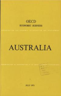 OECD Economic Surveys: Australia 1975