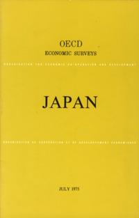 OECD Economic Surveys: Japan 1975