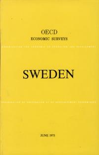 OECD Economic Surveys: Sweden 1975