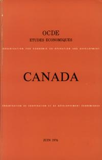 Etudes economiques de l'OCDE : Canada 1976