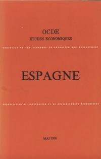 Etudes economiques de l'OCDE : Espagne 1976