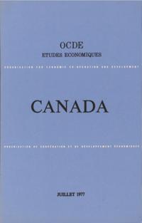 Etudes economiques de l'OCDE : Canada 1977