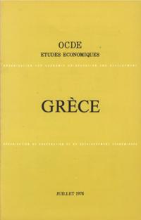 Etudes economiques de l'OCDE : Grece 1978