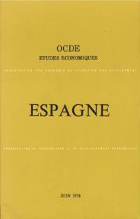 Etudes economiques de l'OCDE : Espagne 1978