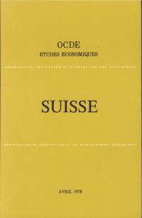 Etudes economiques de l'OCDE : Suisse 1978