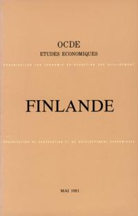 Etudes economiques de l'OCDE : Finlande 1981
