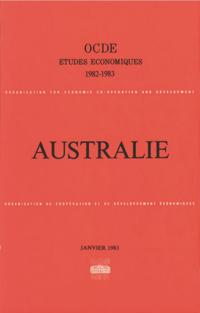 Etudes economiques de l'OCDE : Australie 1983