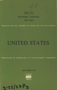 OECD Economic Surveys: United States 1984