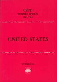 OECD Economic Surveys: United States 1986
