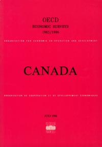OECD Economic Surveys: Canada 1986