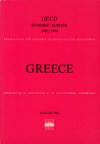 OECD Economic Surveys: Greece 1986