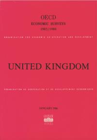 OECD Economic Surveys: United Kingdom 1986