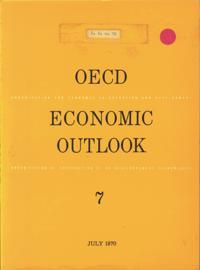 OECD Economic Outlook, Volume 1970 Issue 1