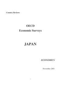 OECD Economic Surveys: Japan 2001