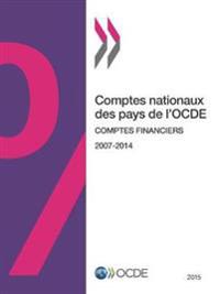 Comptes nationaux des pays de l'OCDE, Comptes financiers 2015
