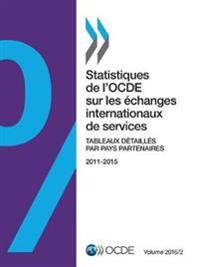 Statistiques de l'OCDE sur les échanges internationaux de services, Volume 2016 Numéro 2