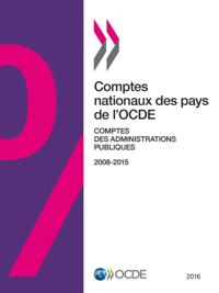 Comptes nationaux des pays de l'OCDE, Comptes des administrations publiques 2016