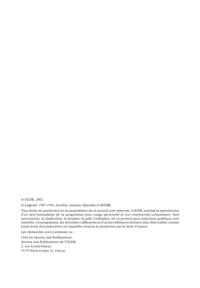 Examens environnementaux de l'OCDE : Italie 2002