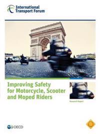 Improving safety for motorcycle, scooter and moped riders