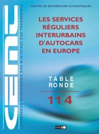 Tables Rondes CEMT Les services reguliers interurbains d'autocars en Europe