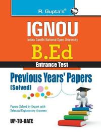 Ignou B.Ed. Entrance Test