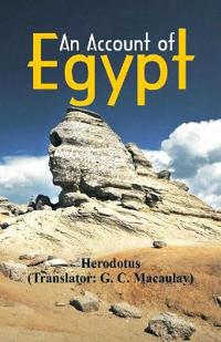 Bokomslag for "An Account of Egypt"