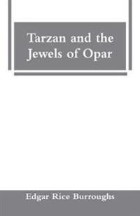 Kirjan kansi "Tarzan and the Jewels of Opar"