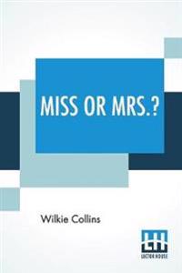 Bokomslag för "Miss or Mrs.?"