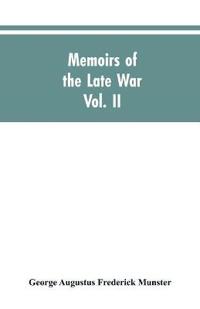 Memoirs of the Late War