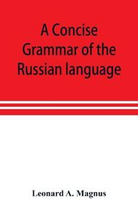 A concise grammar of the Russian language