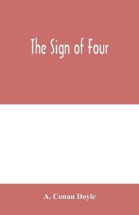 Kirjan kansi "The Sign of Four"