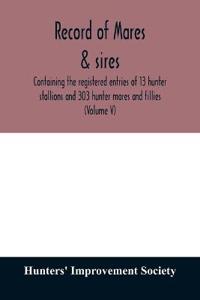 Record of mares & sires