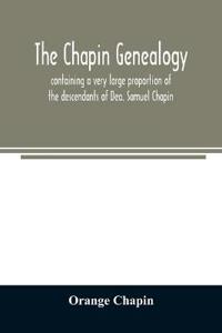 The Chapin genealogy