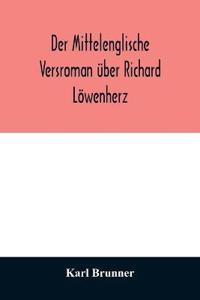 Der mittelenglische Versroman über Richard Löwenherz