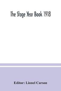 Bokomslag för "The Stage year book 1918"