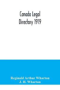 Canada legal directory 1919
