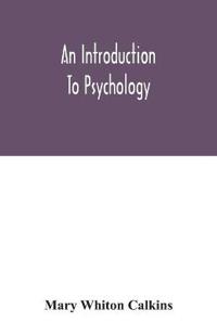 Bokomslag for "An Introduction to Psychology"