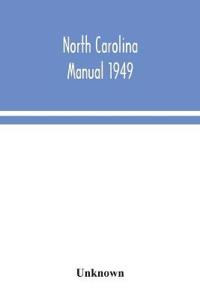 Bokomslag for "North Carolina Manual 1949"