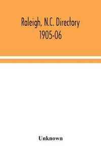 Raleigh, N.C. directory 1905-06