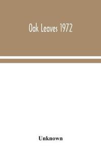Oak leaves 1972