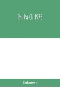 Bokomslag for "Phi Psi Cli 1973"