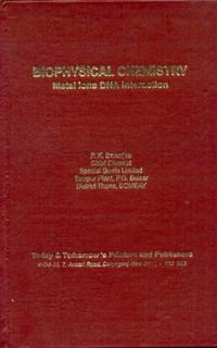 Biophysical Chemistry Metal Ions DNA: Interactions
