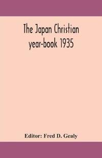 Bokomslag for "The Japan Christian Year-Book 1935"