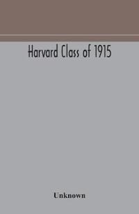 Harvard Class Of 1915
