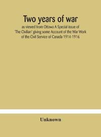 Bokomslag för "Two years of war"