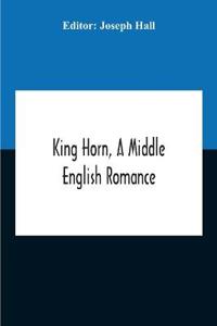 Bokomslag for "King Horn, A Middle English Romance"