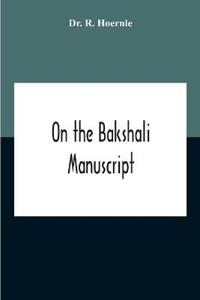 Bokomslag for "On The Bakshali Manuscript"
