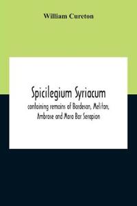 Spicilegium Syriacum