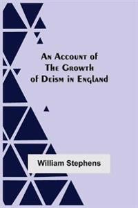 Kirjan kansi "An Account of the Growth of Deism in England"